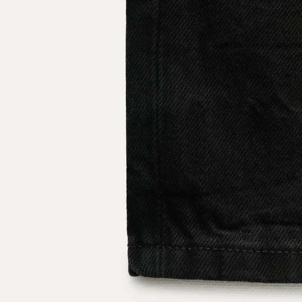 Zara ZW Collection Relaxed Mid Rise Jeans